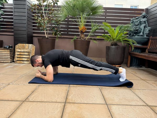 Plancha abdominal