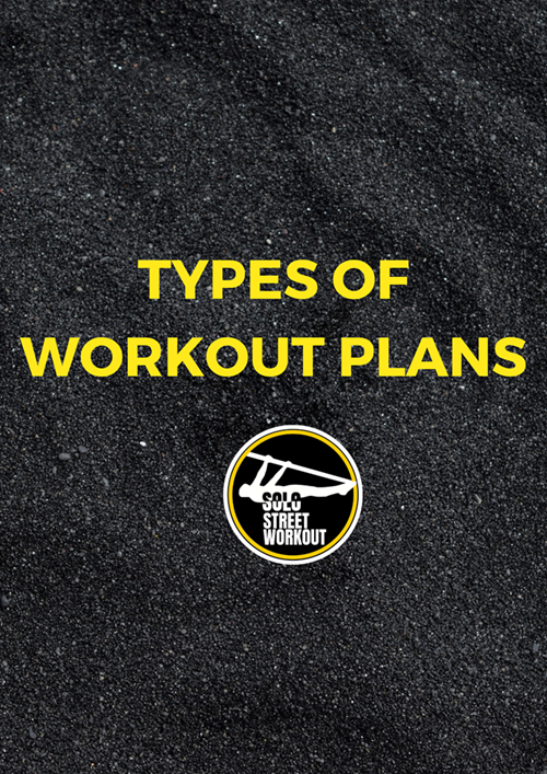 TYPES OF WORKOUT PLANS